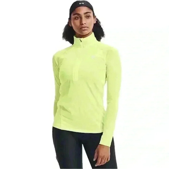 Under Armour Women's UA Tech™ Dash ½ Zip 1369356-911 Pale Moonlight - Large - Picture 1 of 8